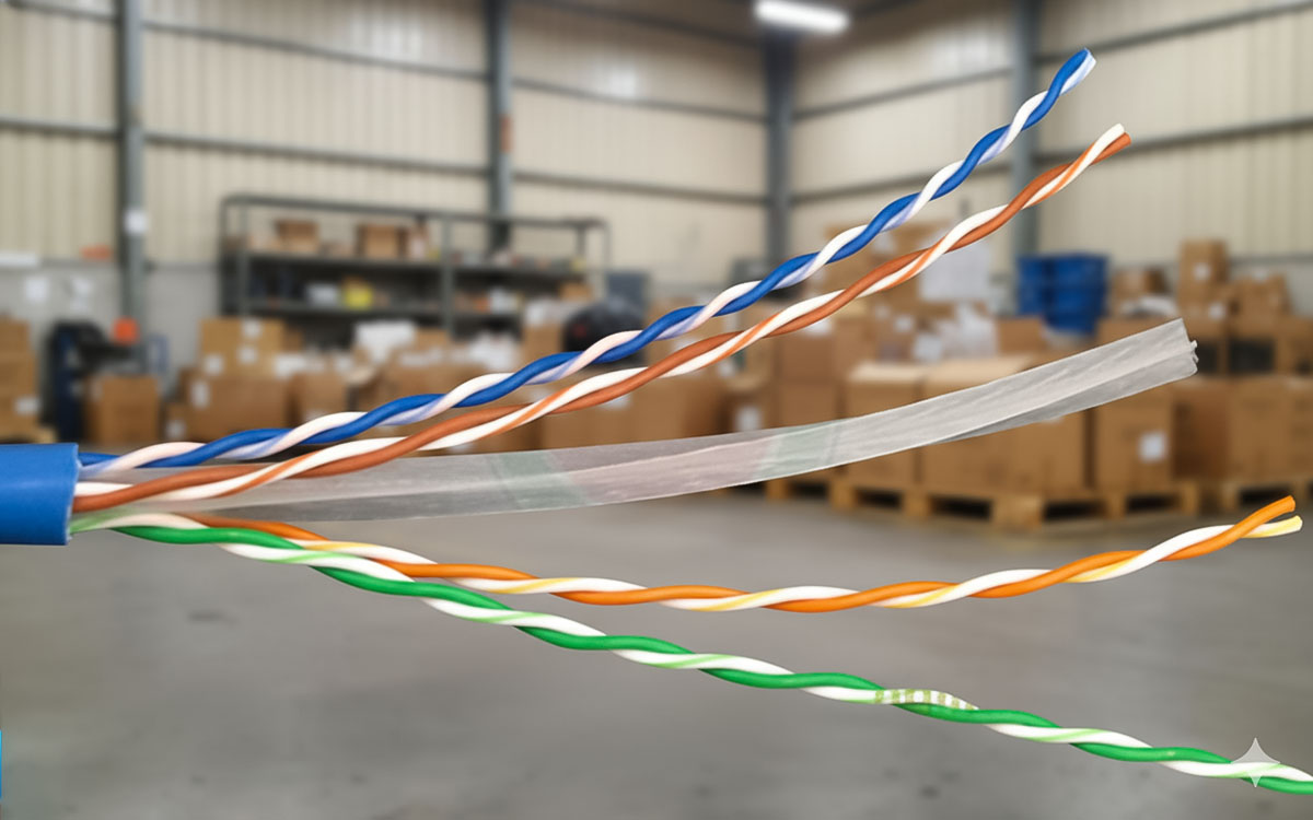 Cáp mạng HDPRO Cat6 UTP CCAH hợp kim