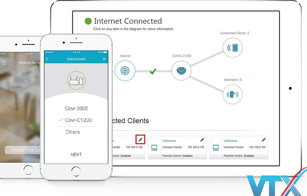 Router D-LINK COVR-1203/ESG