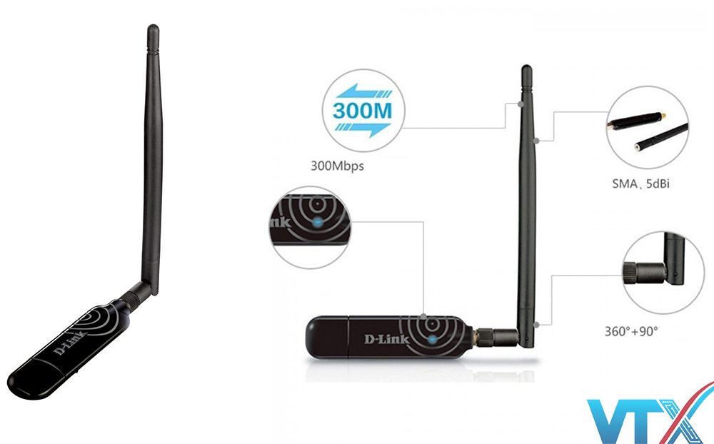 USB thu sóng Wifi D-Link DWA-137