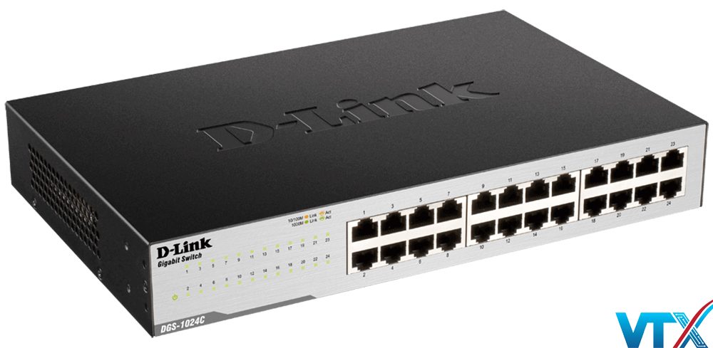 Bộ chia mạng D-link 24port DGS-1024C
