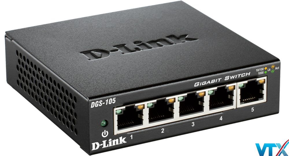 Switch chia mạng D-link DGS-105