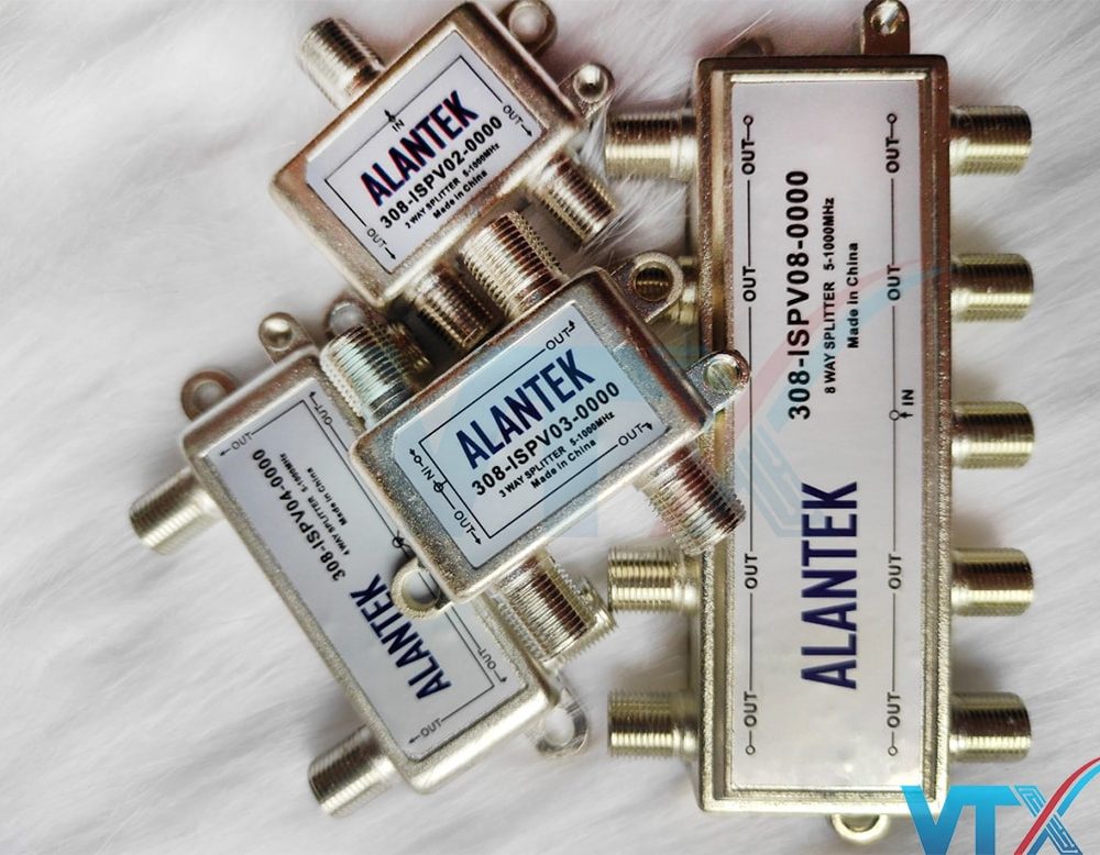 Bộ chia tín hiệu Alantek Spliter 3 way 308-ISPV03-0000
