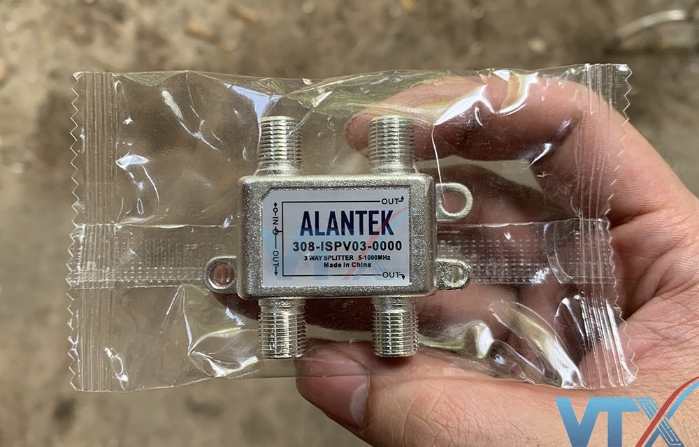 Bộ chia tín hiệu Alantek Spliter 3 way 308-ISPV03-0000