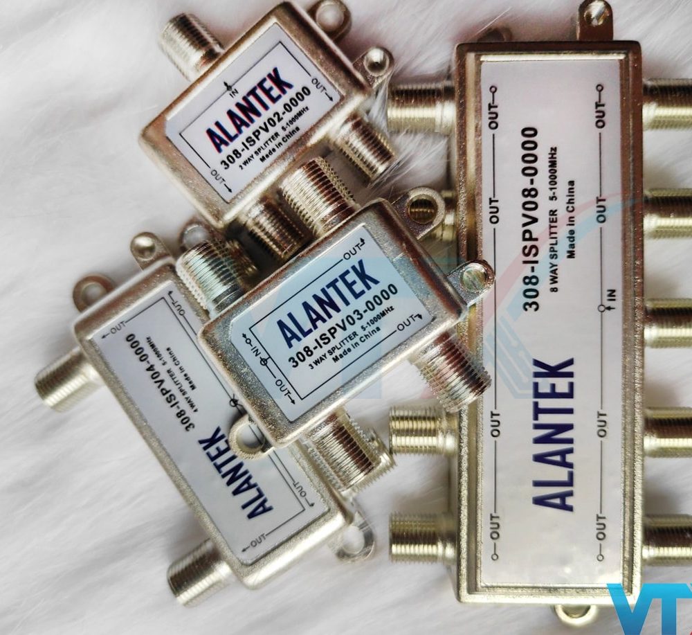 Bộ chia tín hiệu Alantek Spliter 4 cổng 308-ISPV04-0000