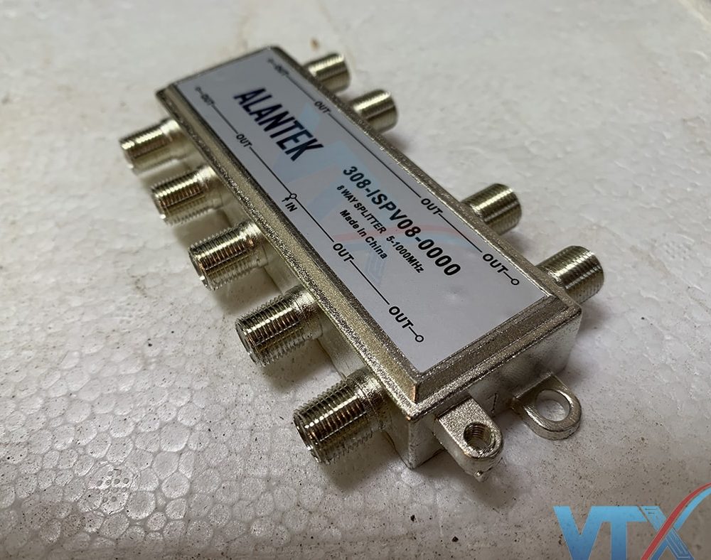 Bộ chia tín hiệu Alantek Spliter 8 cổng 308-ISPV08-0000