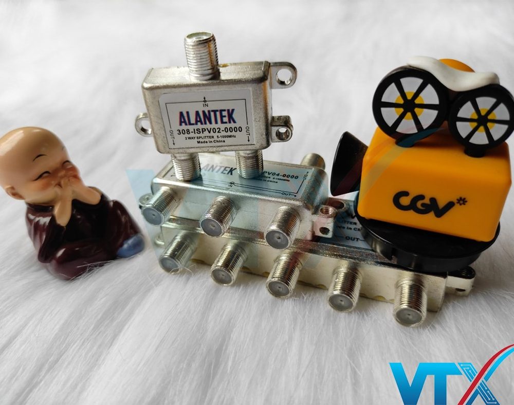 Bộ chia tín hiệu truyền hình Alantek 2 way 308-ISPV02-0000