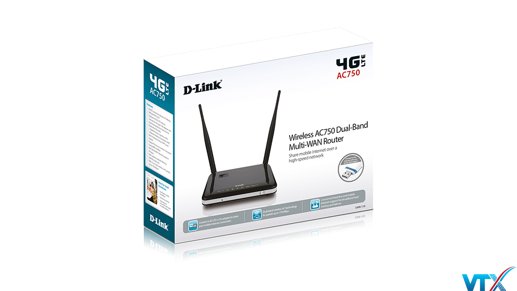 Bộ phát wifi D-Link DWR-118