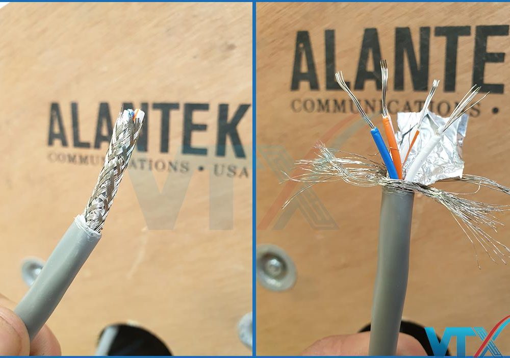 Cáp điều khiển Alantek 24 AWG 2 pair 301-RS5101-0500BL