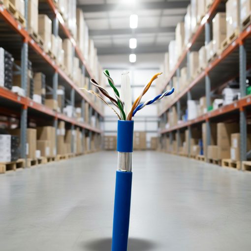 Cấu tạo cáp mạng chống nhiễu Alantek Cat6 FT