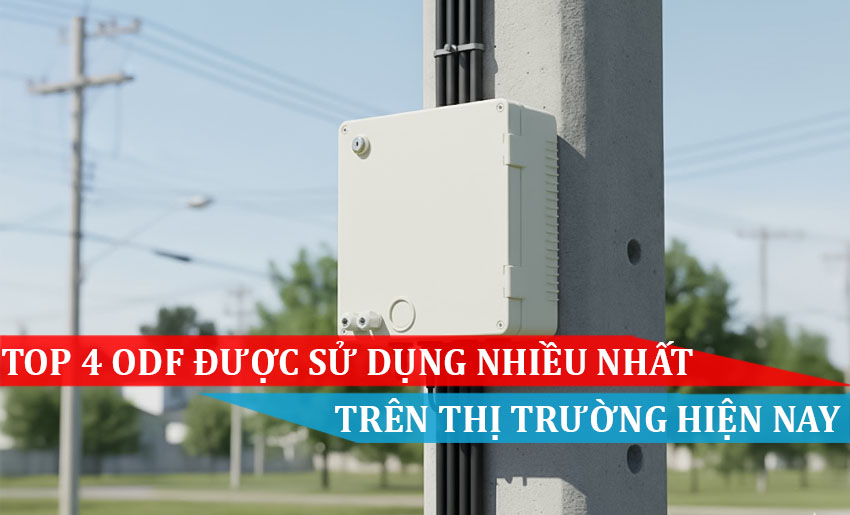 Top 4 hộp phối quang ODF được sử dụng nhiều nhất trên thị trường hiện nay