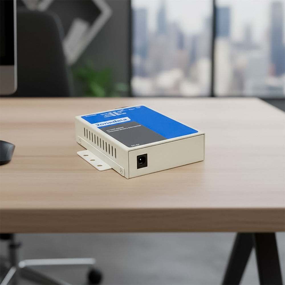 Ảnh chụp mặt trên Converter 3Onedata 1 sợi 101001000M 3012-SS-SC 20KM