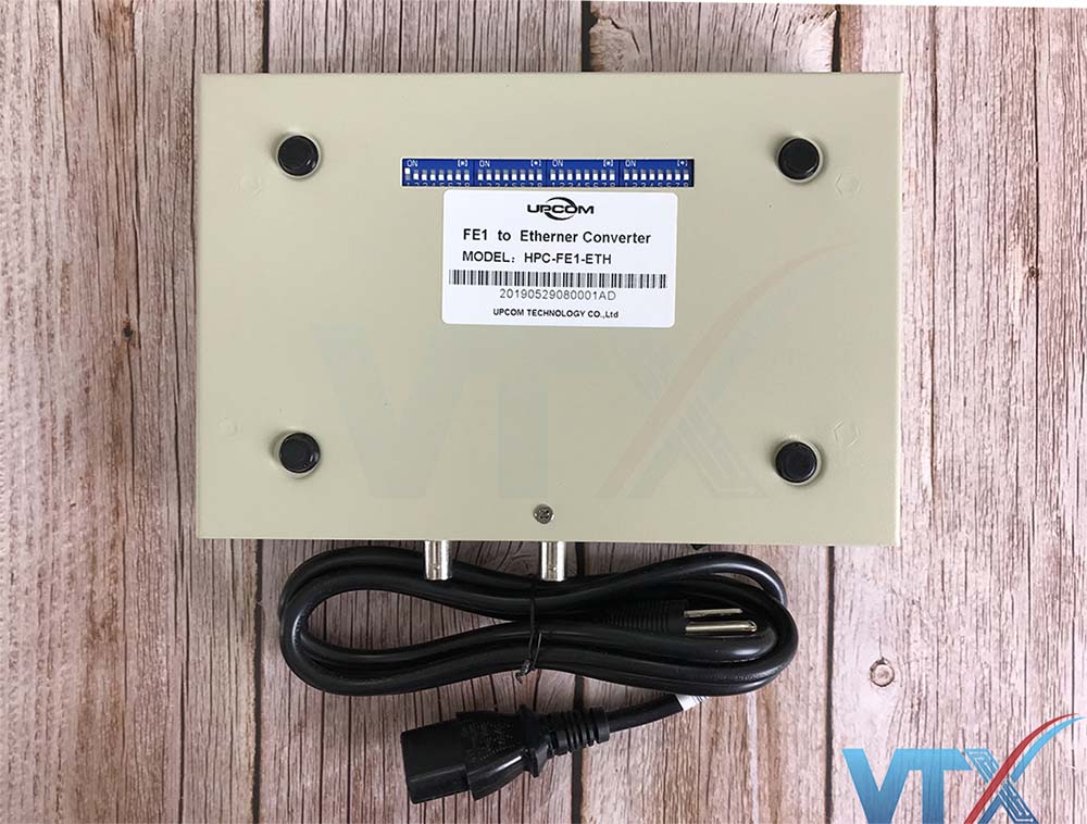 Bộ chuyển đổi tín hiệu E1 sang Ethernet Upcom HPC-FE1-ETH