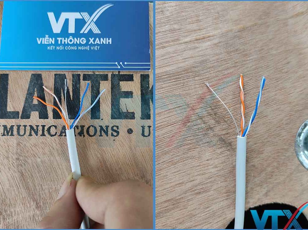 Cáp điện thoại Alantek Cat3 UTP 2 pair 301-100023-05GY