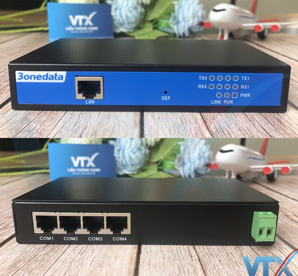 Bộ chuyển đổi 4 cổng RS232 sang Ethernet NP304T-4D(RS-232)