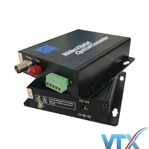 Bộ thu phát 1 kênh Video + data sang quang 3Onedata SWV60101