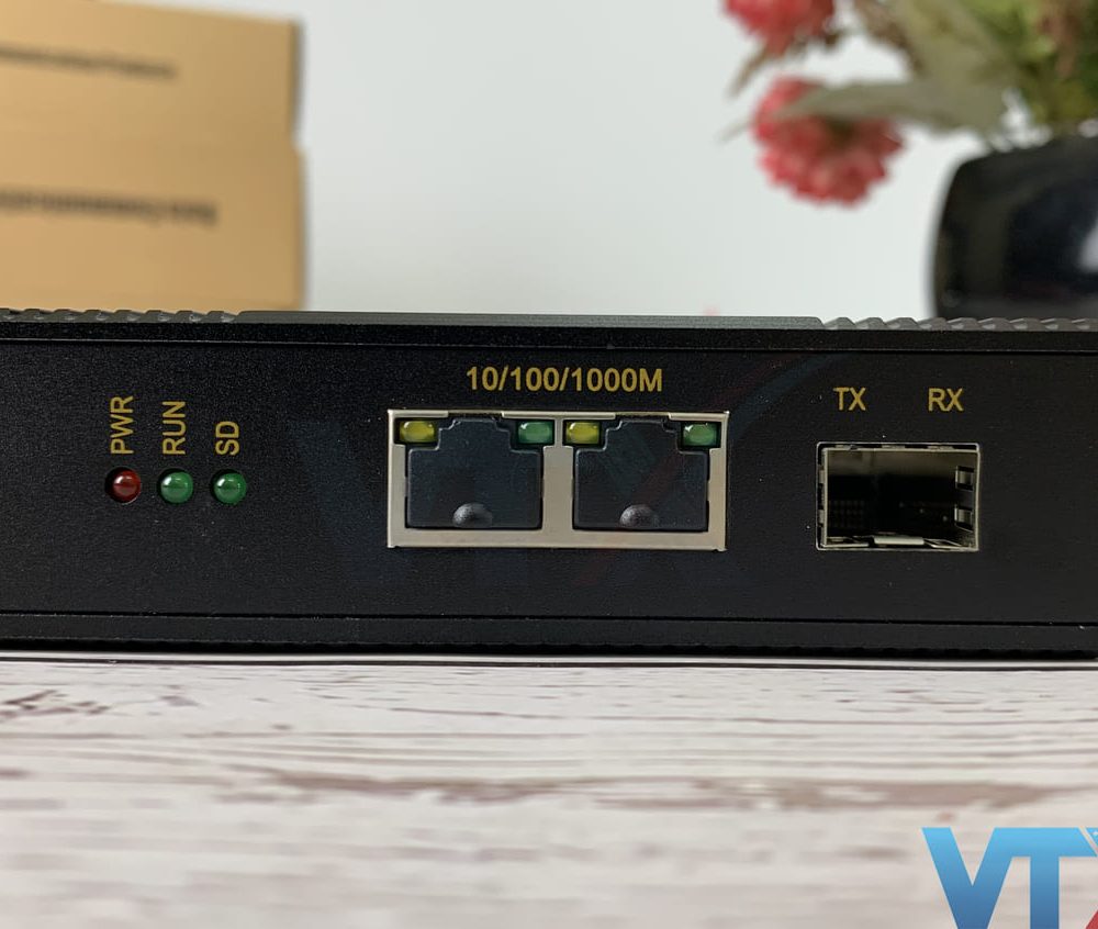 Switch chia mạng công nghiệp 2 cổng 10/100/1000M Upcom PN|IMC102G-GS