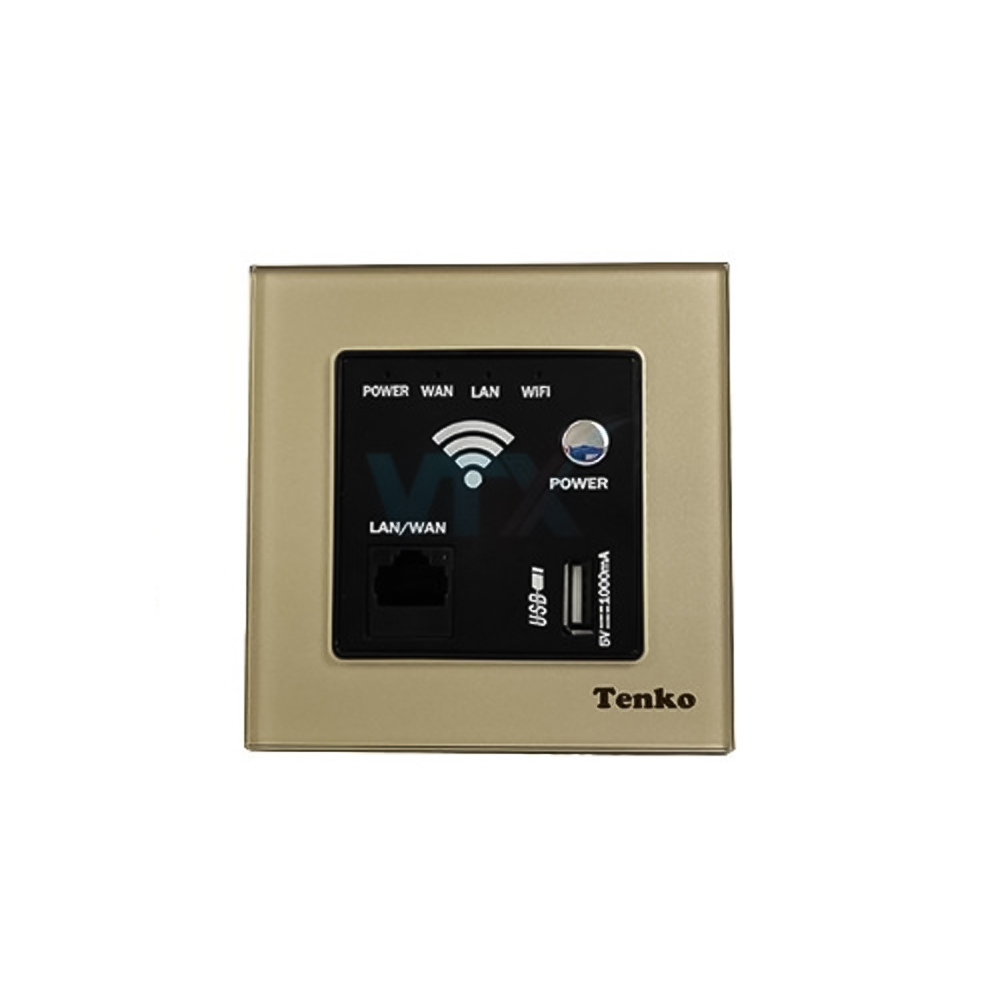 Bộ phát Wifi âm tường Tenko TK-F71-D-69 + USB chuẩn N_