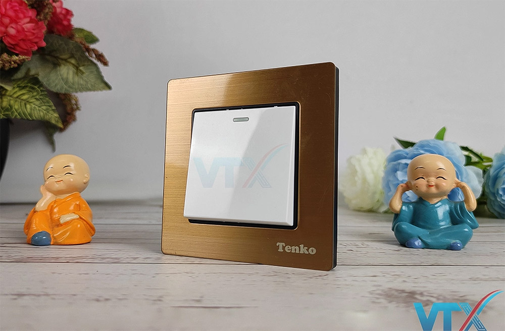Công tắc âm tường 1 công tắc TK-F71-01