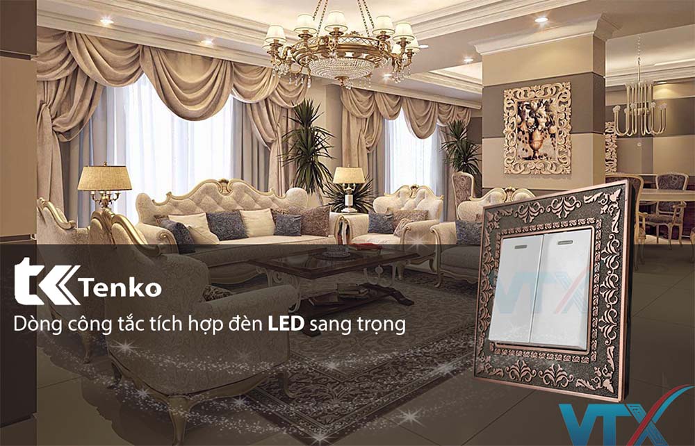 Mặt ổ công tắc điện kim loại TK-F88..