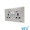 Ổ cắm điện chống giật có công tắc Tenko TK-TT-132