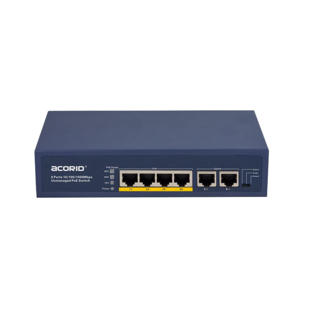PoE Switch Acorid 150W 16 PoE port + 2 uplink Port PN LS1716P2G