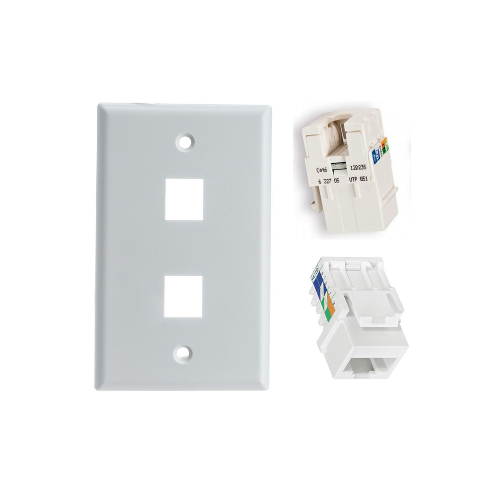 Wallplate mặt 2 cổng Legrand PN03411