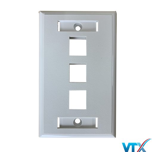 Wallplate mặt 3 cổng Legrand | PN:03412