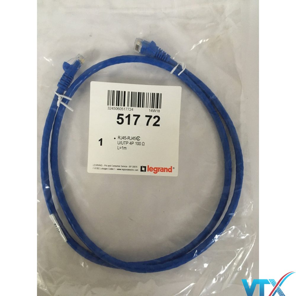 Dây nhảy mạng Legrand cat6 UTP PN:051772