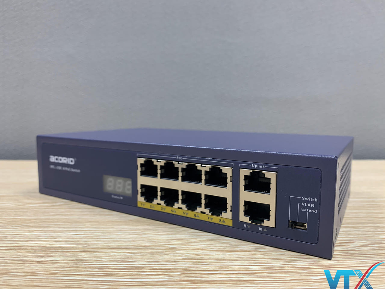 PoE Switch Acorid 150W 16 PoE port + 2 uplink Port PN: LS1716P2G