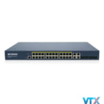 Switch quản lý PoE Acorid 24 BASE-T PoE port + 4 GE + 4 SFP PN: GLS7700-24P4C