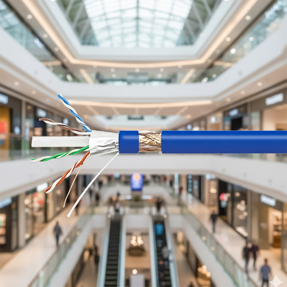 Cáp mạng CAT7 S_FTP Gigabit Ethernet 1000 Base-T