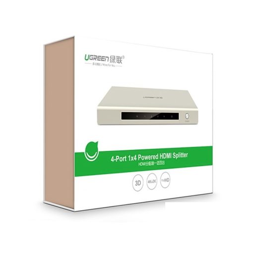 Bộ chia HDMI 1 ra 4 hỗ trợ 4K2K chính hãng Ugreen 40277