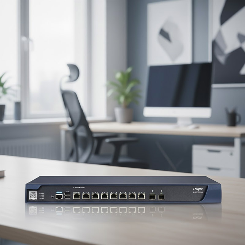 ảnh chụp thực tế Gateway 8 cổng RUIJIE RG-EG3230