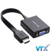 Cáp chuyển đổi HDMI to VGA dẹt có Audio Ugreen PN: 40248