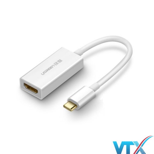 Cáp chuyển đổi USB-C to HDMI chính hãng Ugreen hỗ trợ 4k*2K PN: 40273