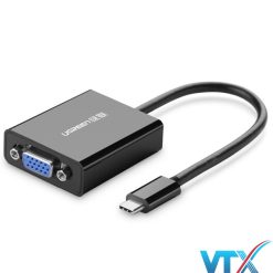 Cáp chuyển đổi USB Type-C sang VGA chính hãng Ugreen PN: 20586