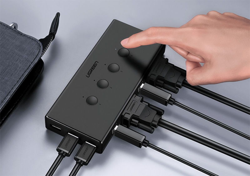 Tìm hiểu về bộ chuyển đổi KVM Switch