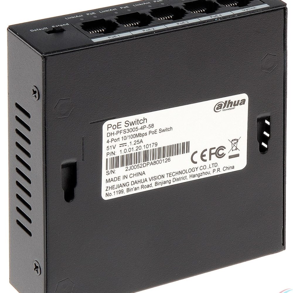 Dahua DH-PFS3005-4P-58