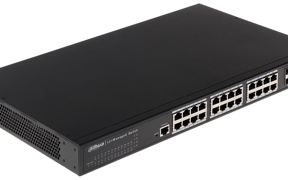 Switch mạng Dahua 24 port Gigabit + 4SFP mã DH-PFS5424-24T