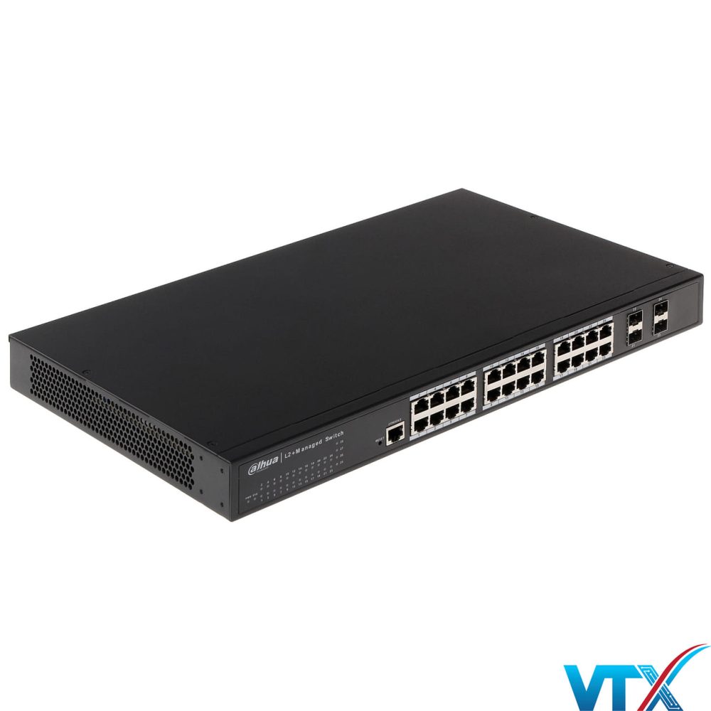 Switch mạng Dahua 24 port Gigabit + 4SFP mã DH-PFS5424-24T