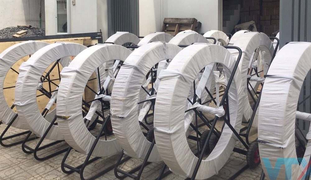 Ghi kéo cáp ngầm chiều dài 100m, 150, 200m