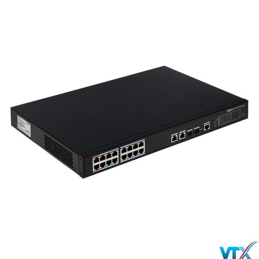 Switch Công nghiệp Dahua 16 port PoE + 2 SFP DH-PFS4218-16ET-190 (1)