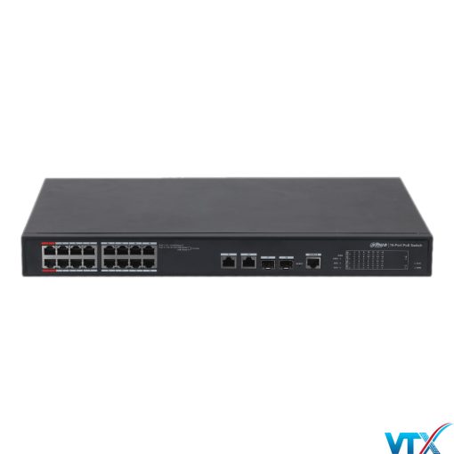 Switch Công nghiệp Dahua 16 port PoE + 2 SFP DH-PFS4218-16ET-190 (2)