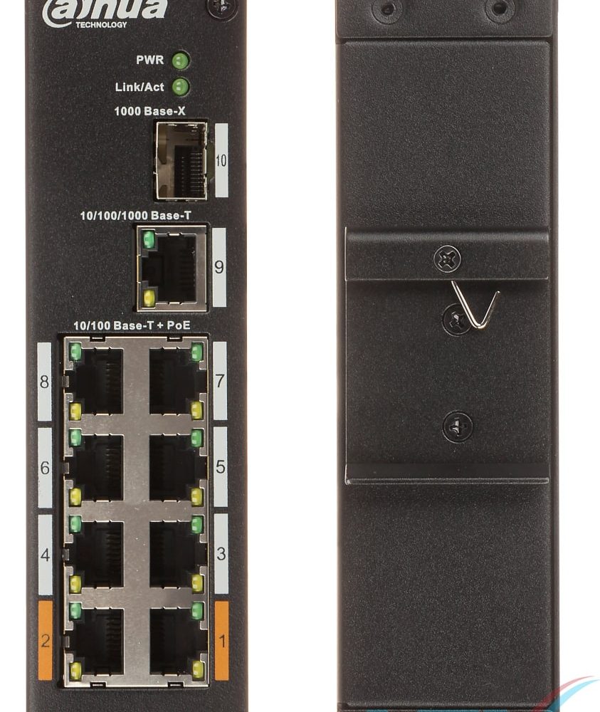 Switch Công nghiệp Dahua 10 port PoE DH-PFS3110-8ET-96