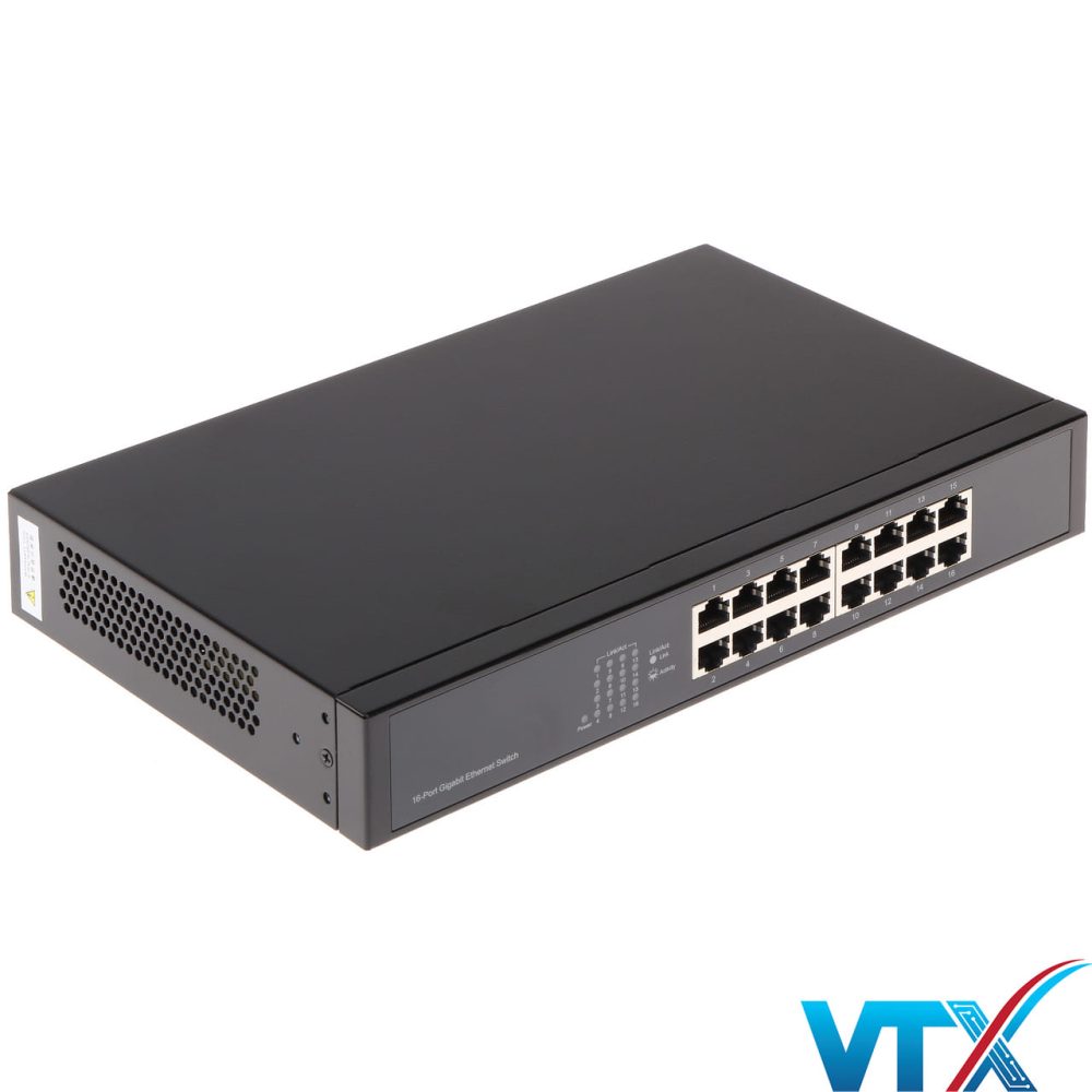Switch mạng Dahua 16 port Gigabit DH-PFS3016-16GT