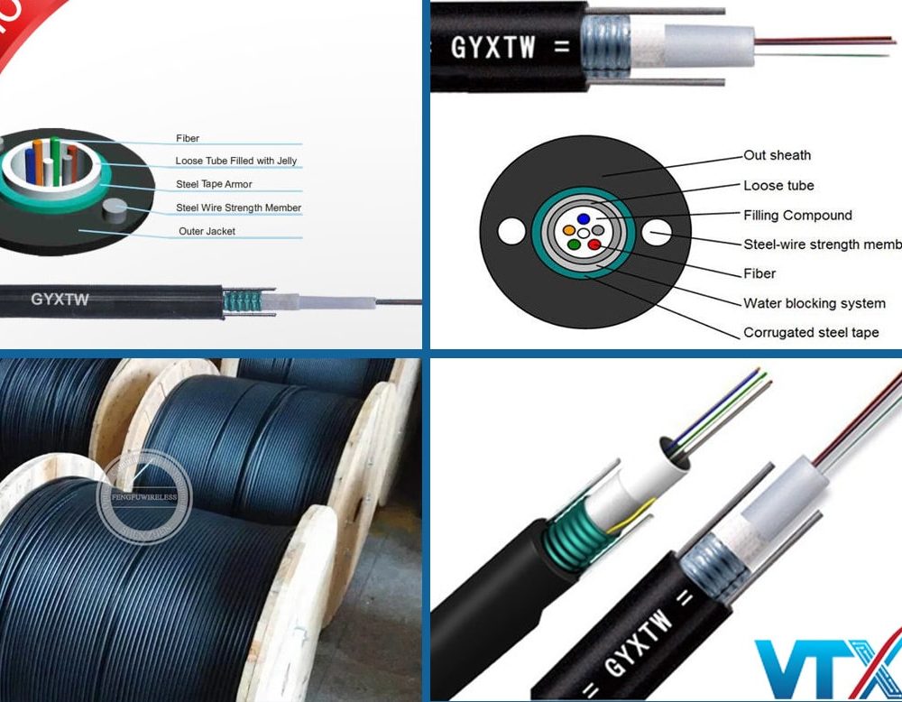 Cấu trúc cáp quang 8FO OM1