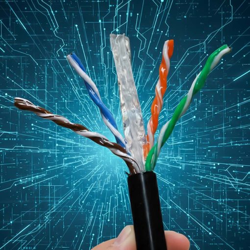 Cấu tạo của cáp mạng Alantek Outdoor Cat6 UTP 301-6J08LG-P3BL