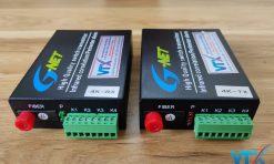 Thiết Bị Đóng Tiếp Xúc Khô chạy bằng cáp quang G-4K-FC20T/R