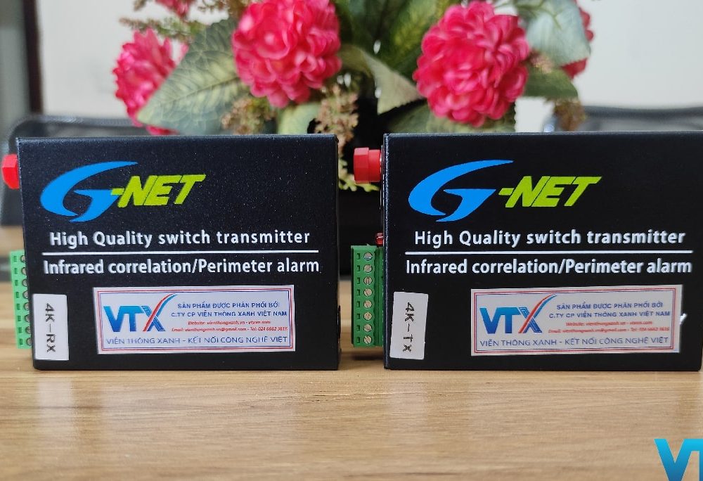 Thiết Bị Đóng Tiếp Xúc Khô chạy bằng cáp quang G-4K-FC20T/R