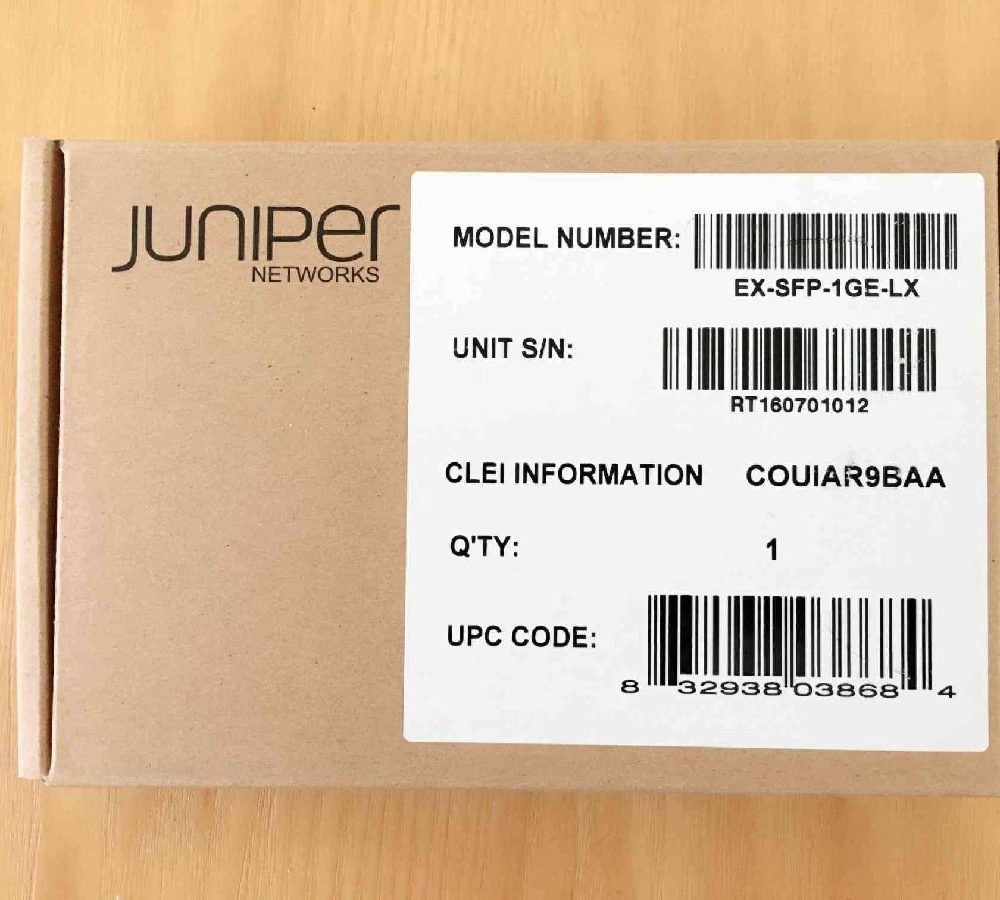 Module quang Juniper 1000Base-T EX-SFP-1GE-LX
